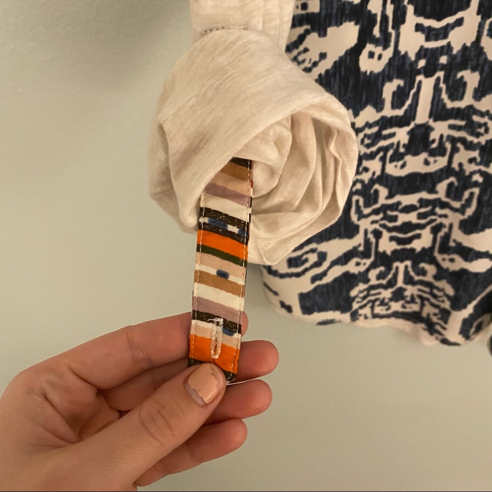 Reposh Anthropologie Tiny Mixed Media Boho Medium - image 8